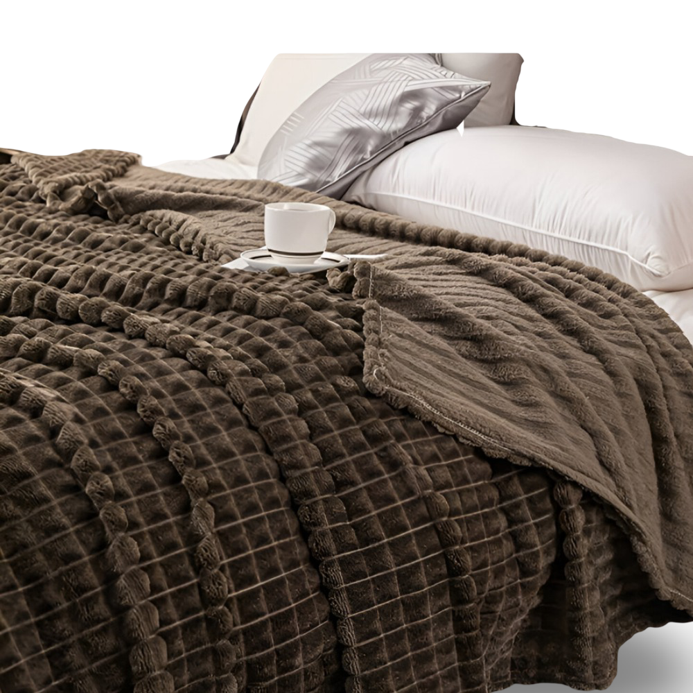 NordicSoft Pläd – Mysig & Fluffig Korallfilt i Fleece