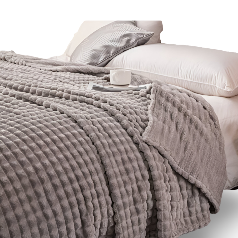 NordicSoft Pläd – Mysig & Fluffig Korallfilt i Fleece