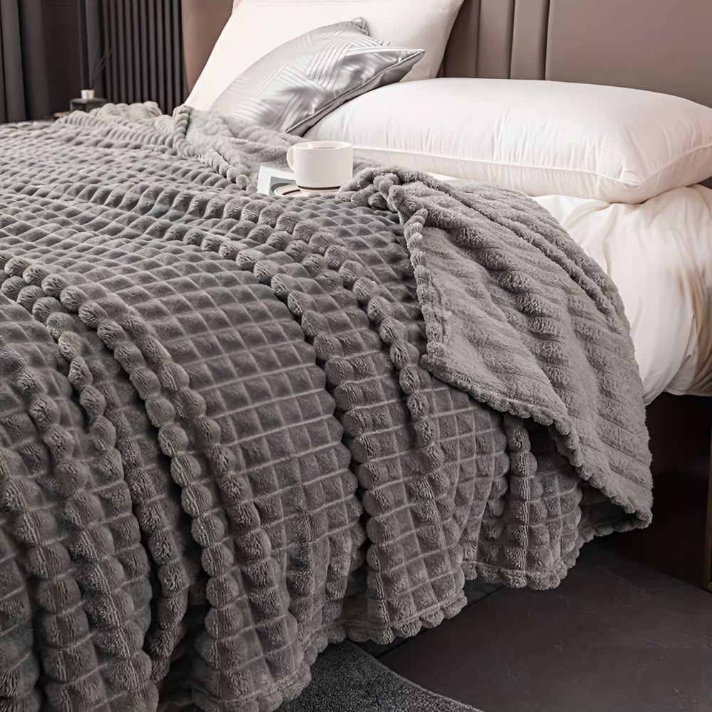 NordicSoft Pläd – Mysig & Fluffig Korallfilt i Fleece