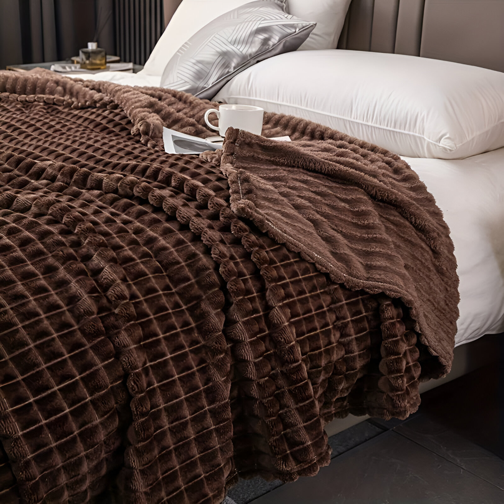 NordicSoft Pläd – Mysig & Fluffig Korallfilt i Fleece
