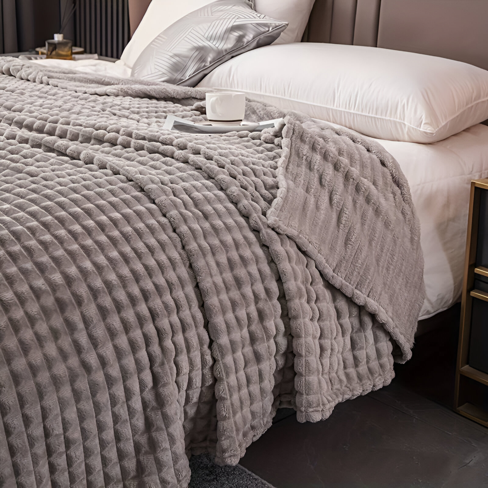 NordicSoft Pläd – Mysig & Fluffig Korallfilt i Fleece