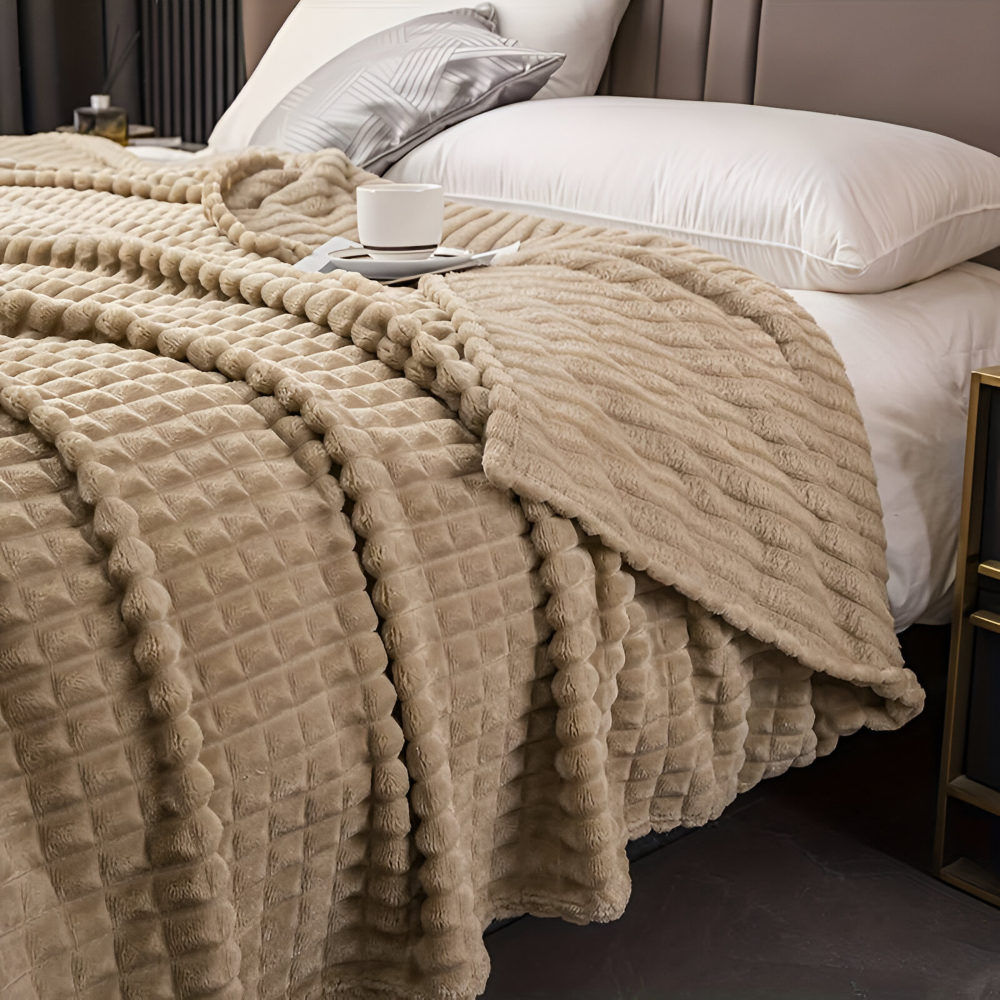 NordicSoft Pläd – Mysig & Fluffig Korallfilt i Fleece