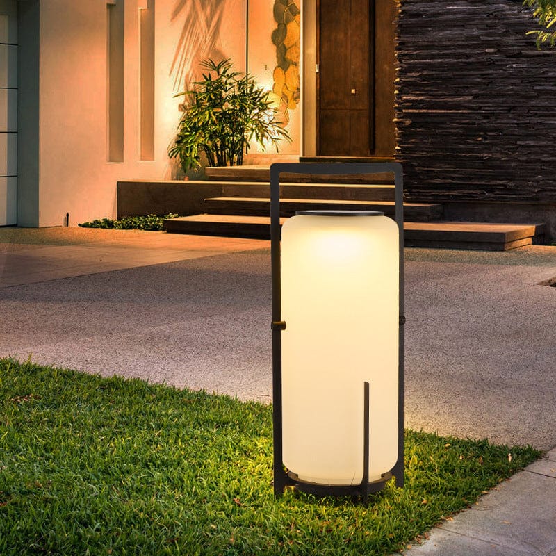SolarLuxe – Modern Solcellsdriven Terrasslampa LED