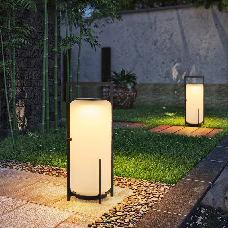 SolarLuxe – Modern Solcellsdriven Terrasslampa LED