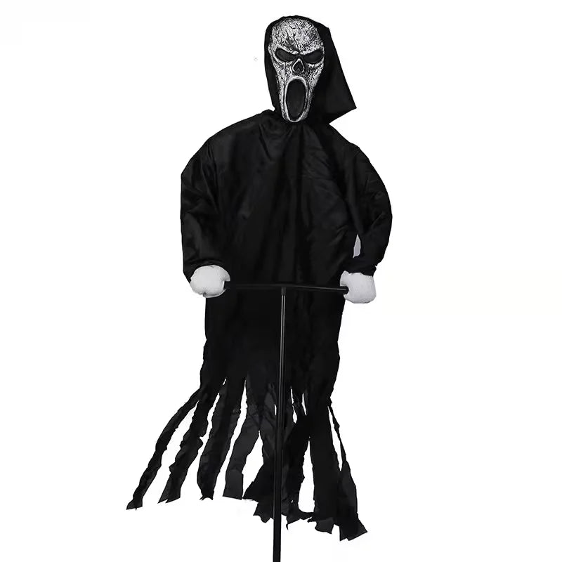 Ghostface Fågelskrämma – Halloween Ute-dekoration