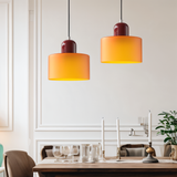 Coloris Cylin Pendellampa – Färgglad Cylindrisk Taklampa i Glas