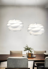 Aurora Taklampa – Stilren PVC Pendel i Blomdesign