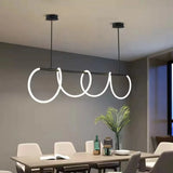 LED Designlampa i Linjär Form - Takpendel