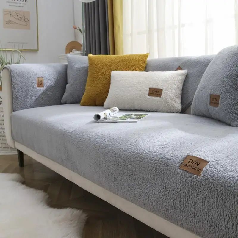CozyFleece – Tjockt och Vattentätt Sofföverdrag
