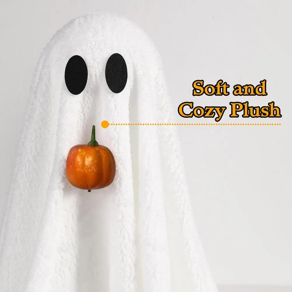 Ljusande Halloween Spöke med Pumpa