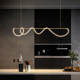 LED Designlampa i Linjär Form - Takpendel