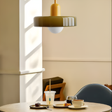 Justerbar färgglad hängande taklampa i glas – modern inredningsbelysning