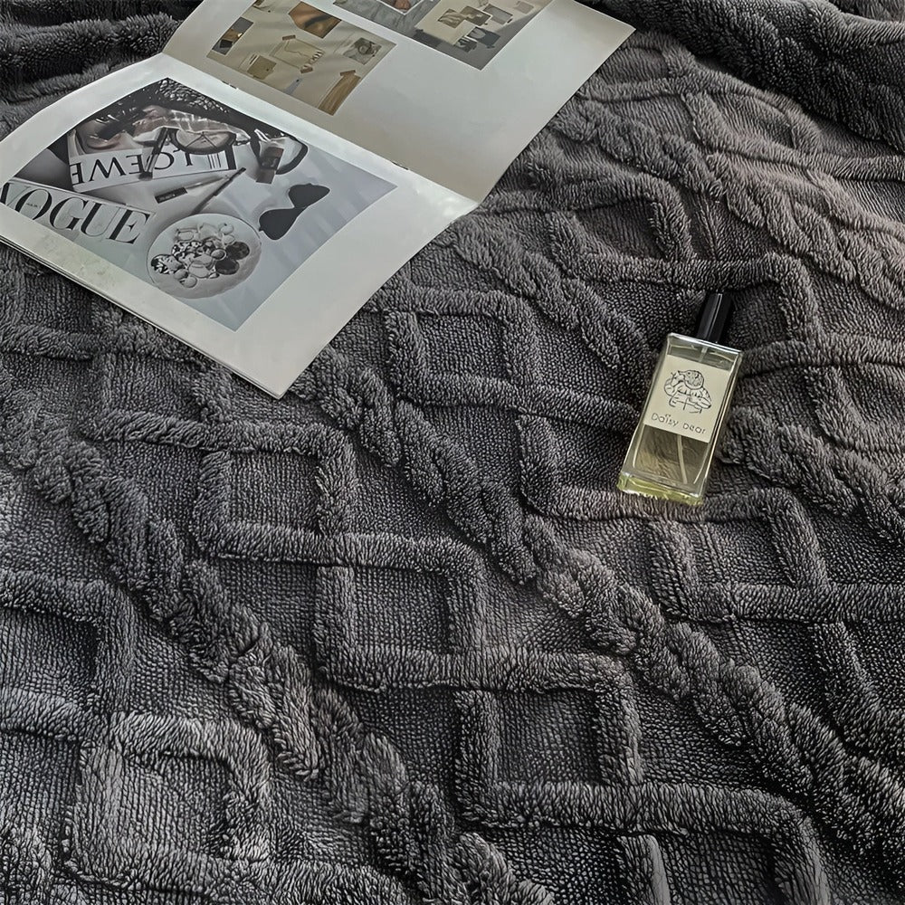 SoftEmbrace Filt – Lyxig Dubbelsidig Myspläd i Fleece