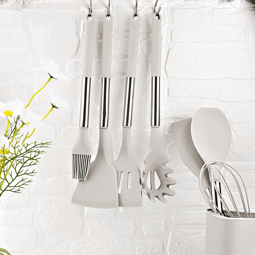 KitchenPro Silikon Köksredskap – Komplett 12 delars set