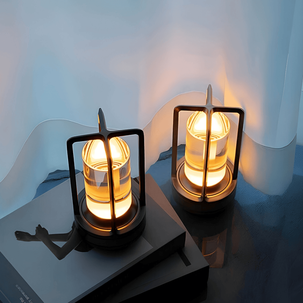 Vattentät portabel bordslampa – stilfull belysning för hem och utomhusbruk