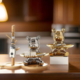 LuxeBear Bricka – Elegant Keramik med Skulptural Design