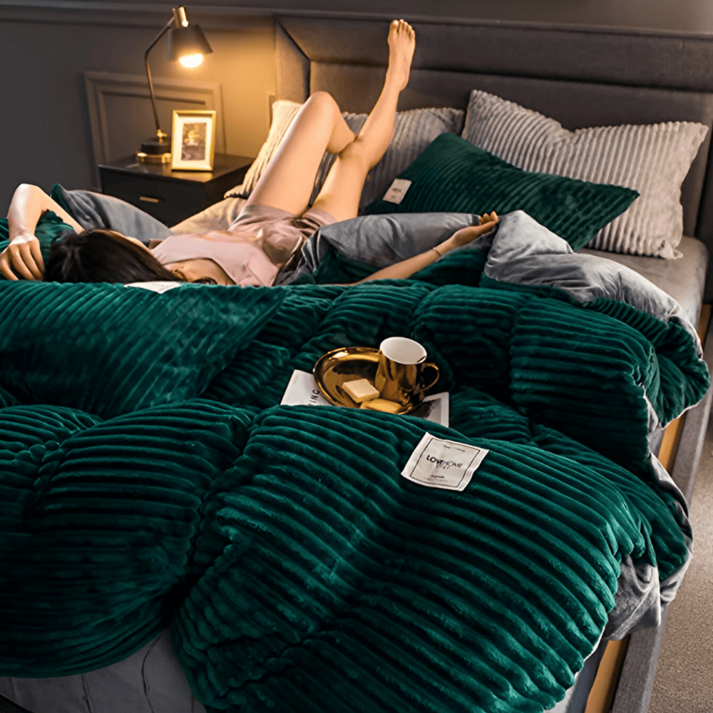 CloudLuxe – Fluffigt Påslakan för Året-Runt Komfort och Lyx i Sängen