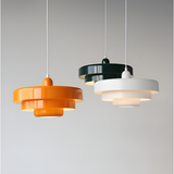 Orange vintage taklampa – stilfull hänglampa för vardagsrum och matsal