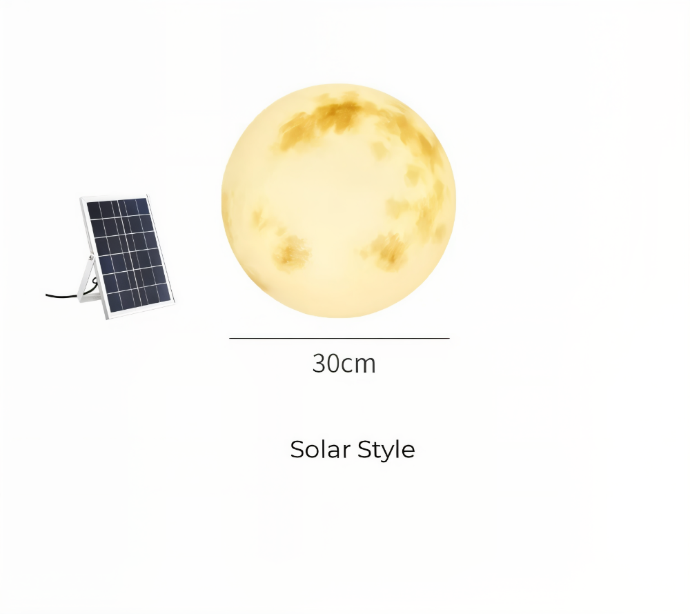 MoonGlow – Solenergilampa för Trädgård IP65