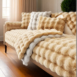 Plysch Sofföverdrag – Tjockt & Mjukt Skydd för Soffa med Husdjur