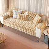 Plysch Sofföverdrag – Tjockt & Mjukt Skydd för Soffa med Husdjur