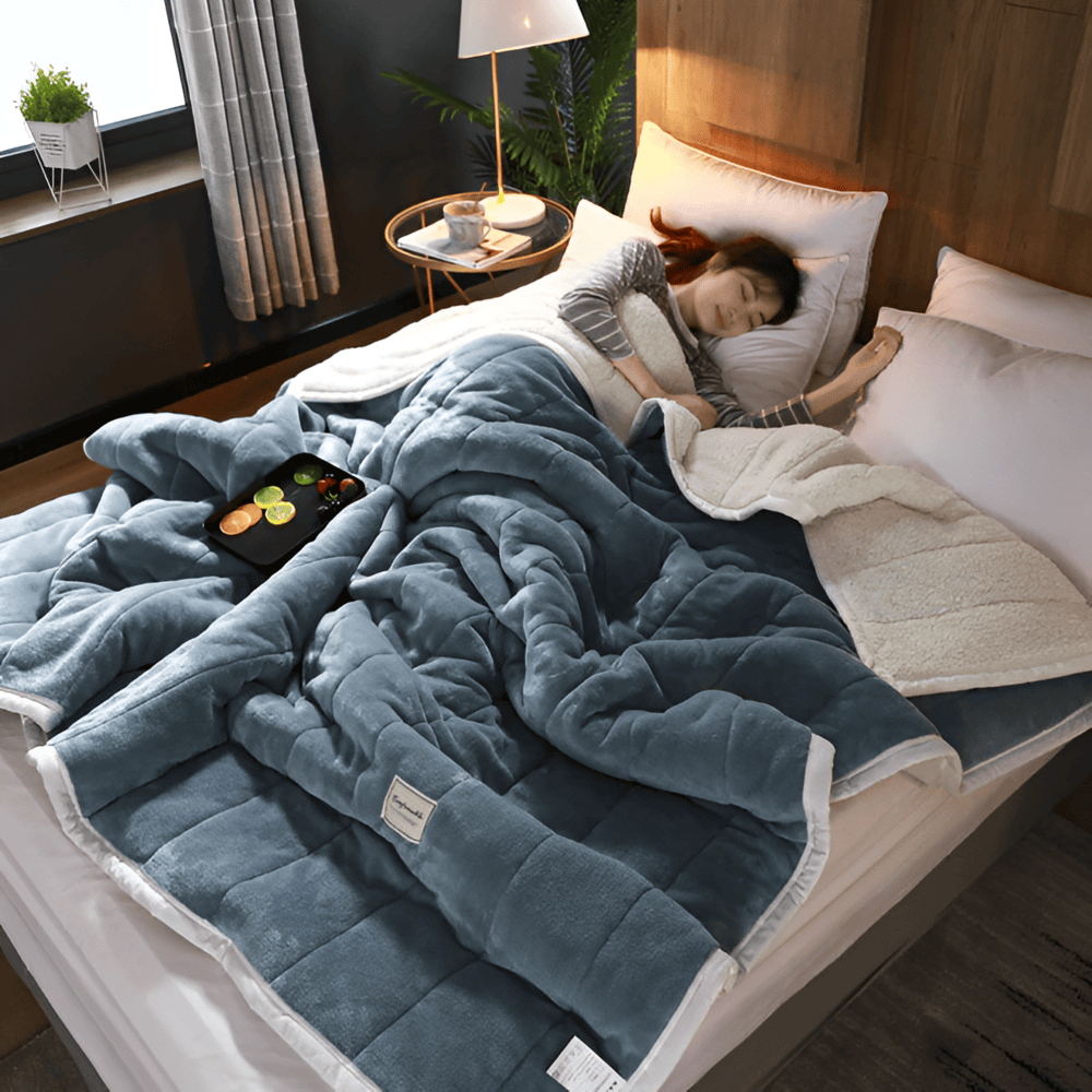 CozySherpa – Lyxig och Supermjuk Fleecefilt