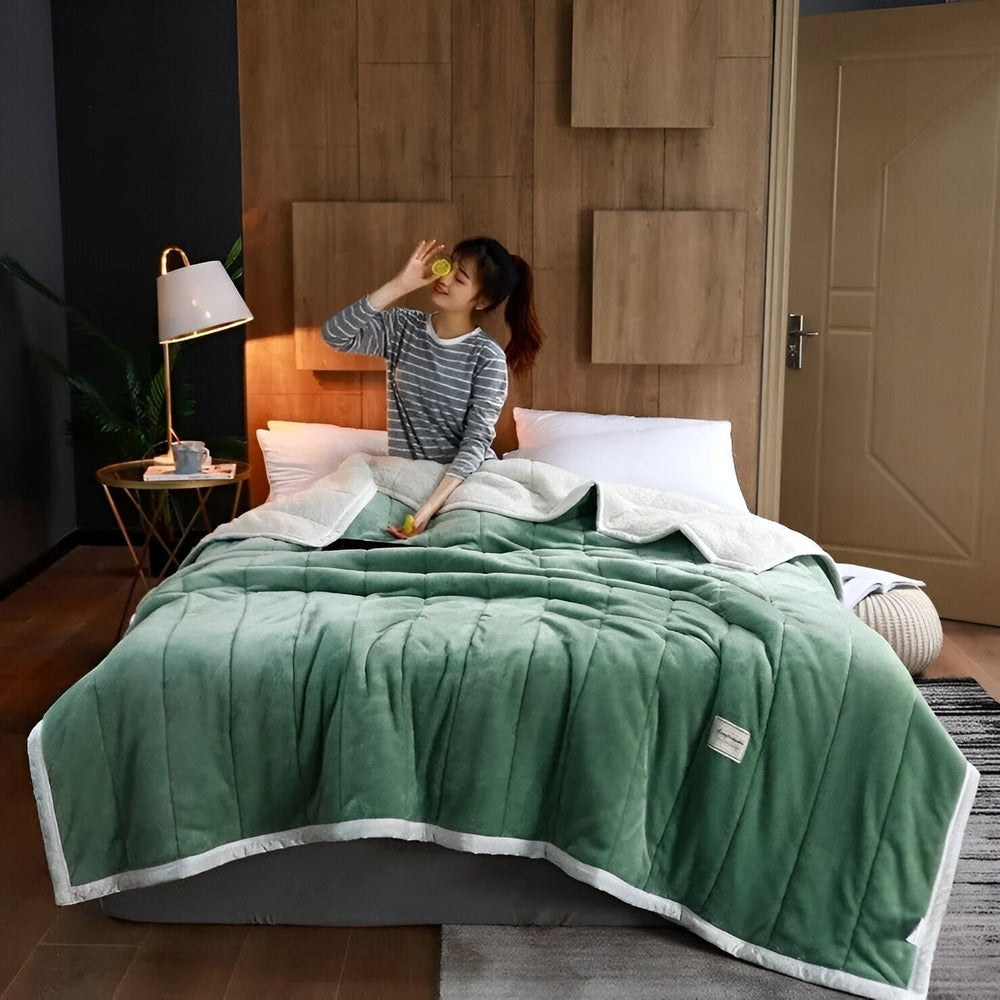 CozySherpa – Lyxig och Supermjuk Fleecefilt