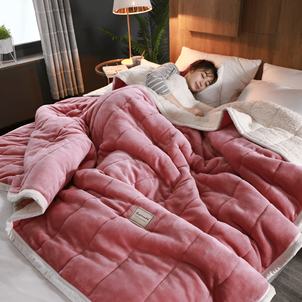 CozySherpa – Lyxig och Supermjuk Fleecefilt