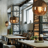 Moderna loftpendlar i retroglas – stilfulla hänglampor för hem och matplats
