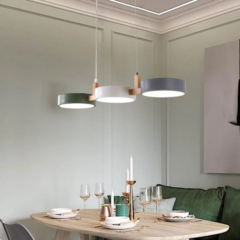 Cylindra Nord Takpendel – Flerljus Cylindrisk Pendellampa i Nordisk Design