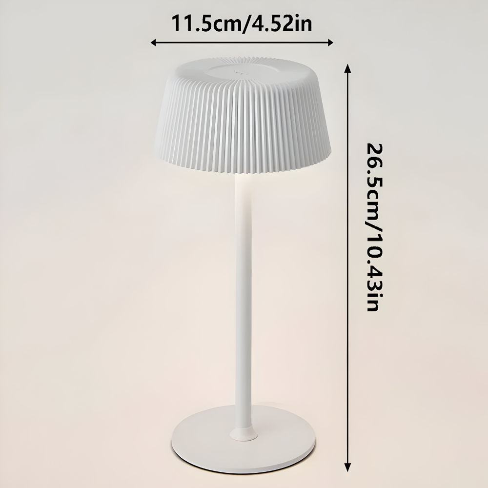 Lumière Touch Bordslampa – Uppladdningsbar Trådlös LED i Modern Design