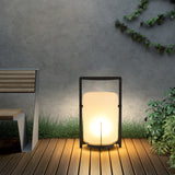 SolarLuxe – Modern Solcellsdriven Terrasslampa LED