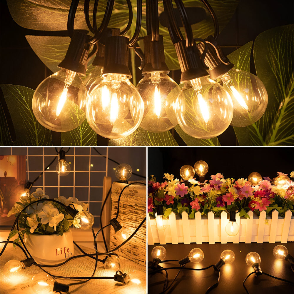LumiGlow – LED Utomhusslinga i Globe-stil med IP44