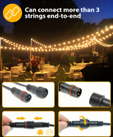 LumiGlow – LED Utomhusslinga i Globe-stil med IP44