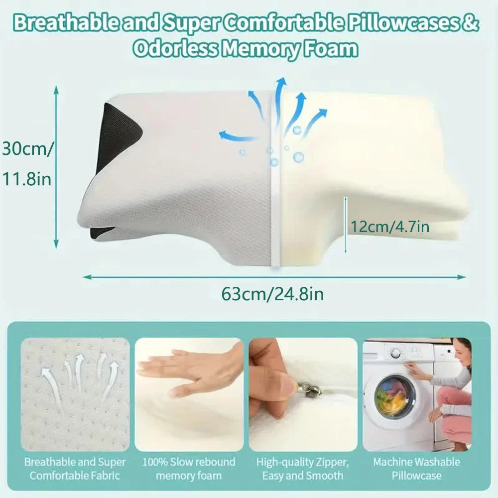 ComfortNeck – Ergonomisk Nackkudde i Memory Foam