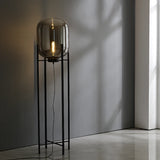 BubbleGlow Golvlampa – Skandinavisk Postmodern Lampa i Glas