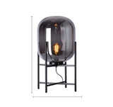 BubbleGlow Golvlampa – Skandinavisk Postmodern Lampa i Glas
