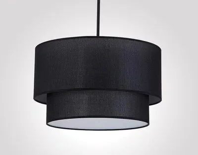 LinenForm Taklampa – Minimalistisk Tygpendel i Modern Design