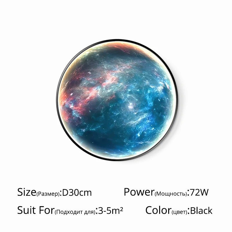 LED Vägglampa Planet – Modern Lampa