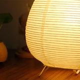 ZenLight Bordslampa – Japansk Rislampa i Modern Design