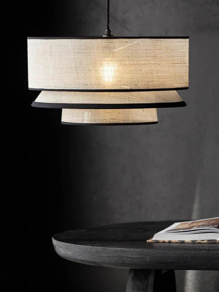 Textil Taklampa – Modern Pendellampa