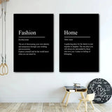 Success & Focus – Minimalistisk Motivationsposter på Canvas