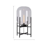 BubbleGlow Golvlampa – Skandinavisk Postmodern Lampa i Glas
