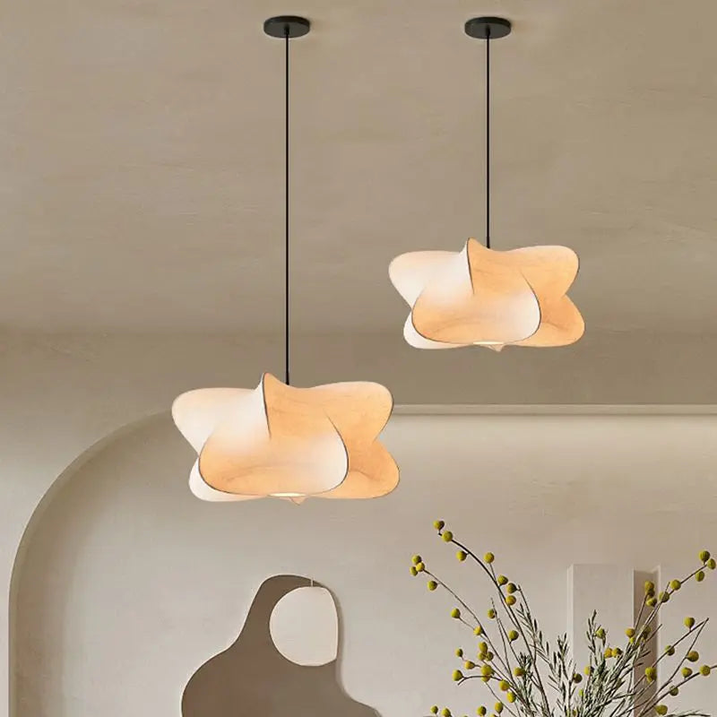 WabiSabi Silk Taklampa – Minimalistisk Japansk Pendellampa