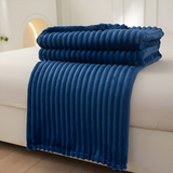 CozyRib Filt – Extra Mjuk & Värmande Ribbad Pläd