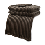 CozyRib Filt – Extra Mjuk & Värmande Ribbad Pläd