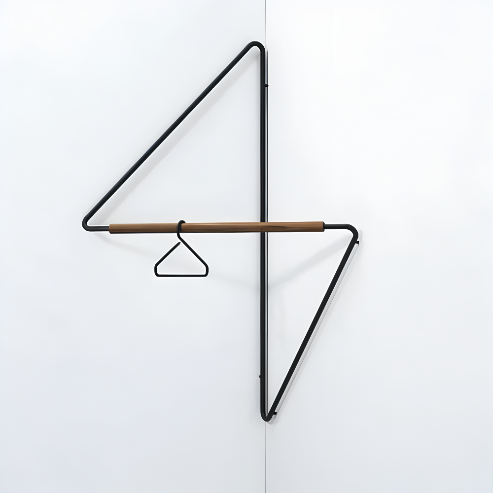 NordicFrame Klädställ – Minimalistisk & Geometrisk Design