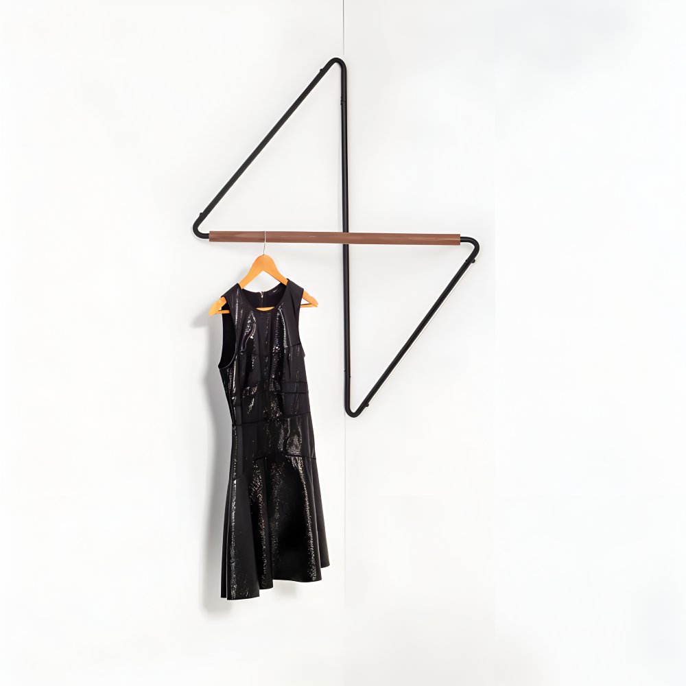 NordicFrame Klädställ – Minimalistisk & Geometrisk Design