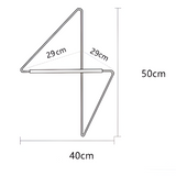 NordicFrame Klädställ – Minimalistisk & Geometrisk Design