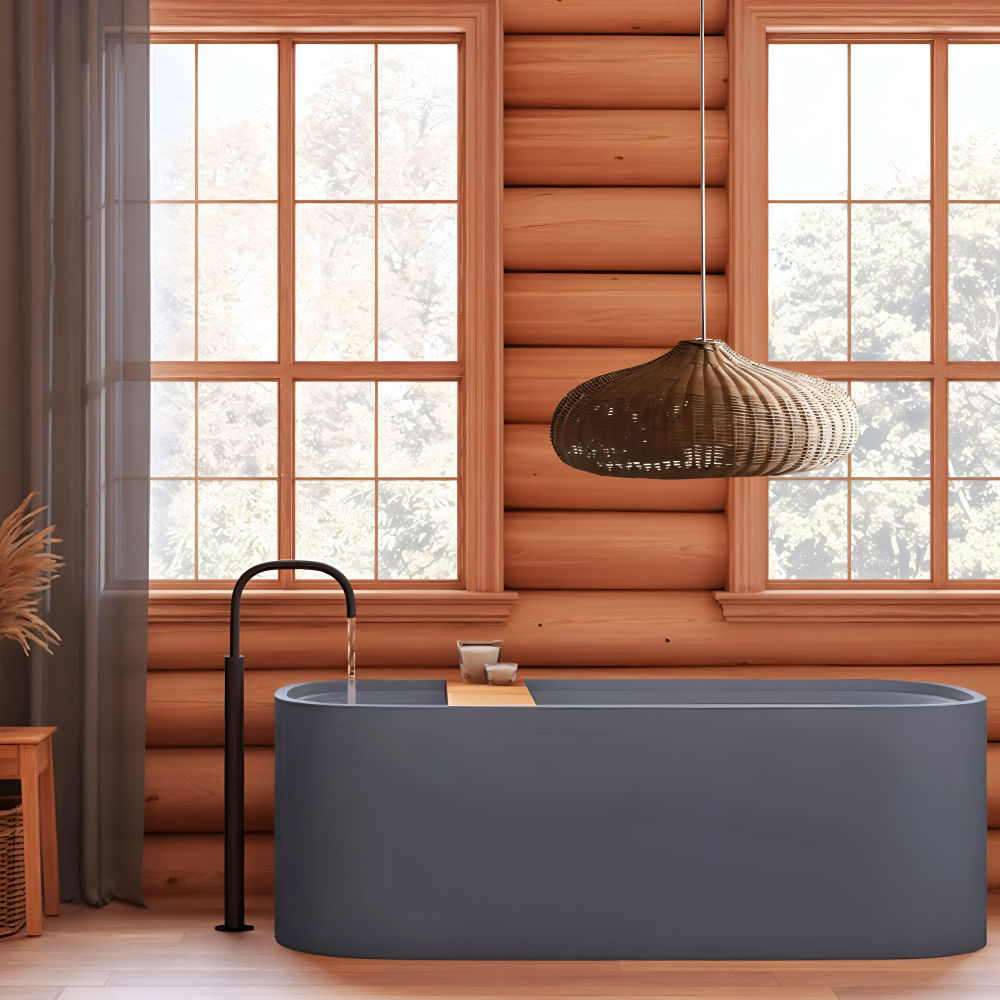 Bohème Taklampa – Handvävd Rattanlampa i Naturlig Design